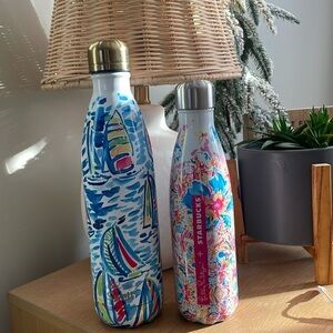 🌴Lilly Pulitzer Starbucks and Swell water bottle bundle